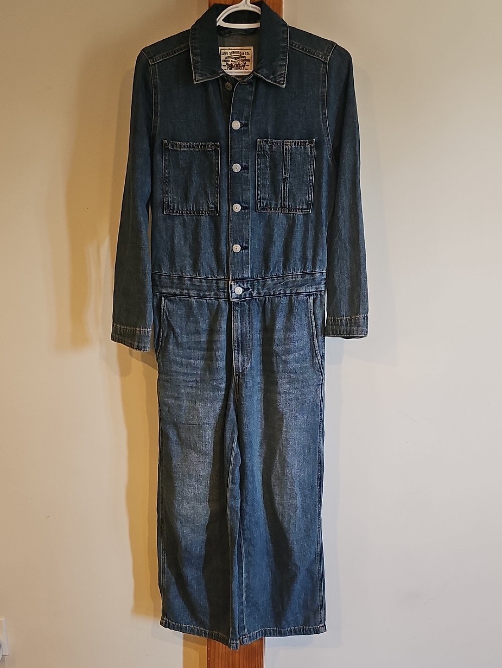 Levi's Blue Indigo Denim Jumpsuit
